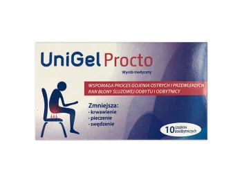 Zdjęcie produktu Unigel Procto, czopki