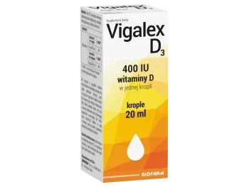 Zdjęcie produktu Vigalex D3, krople, 10 µg/dawka