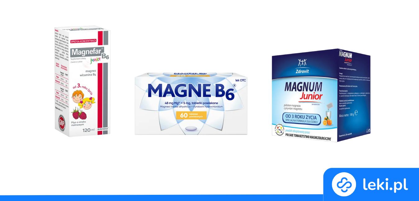 Magnez dla dzieci – który preparat wybrać? Magne B6 czy Magnefar?