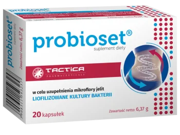 Zdjęcie produktu Probioset – synbiotyk, kapsułki