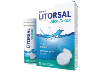 ZDROVIT Litorsal Alko Detox, tabletki musujące