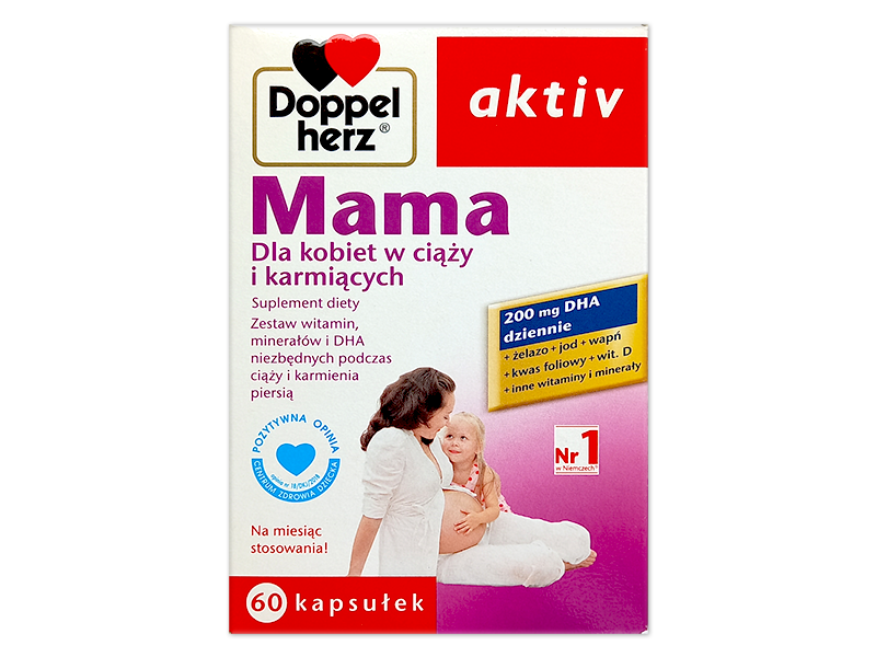 Opakowanie Doppelherz Aktiv Mama.