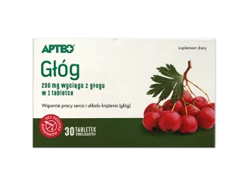 Zdjęcie produktu Apteo Głóg, tabletki