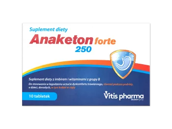 Zdjęcie produktu Anaketon Adult, tabletki, 250 mg
