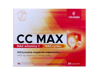 Zdjęcie produktu CC Max, kapsułki, 1000 mg + 15 mg