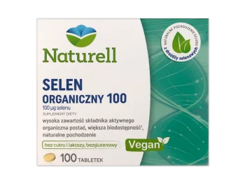 Zdjęcie produktu Naturell Selen Organiczny, tabletki