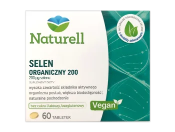 Zdjęcie produktu Naturell Selen Organiczny, tabletki, 200 µg