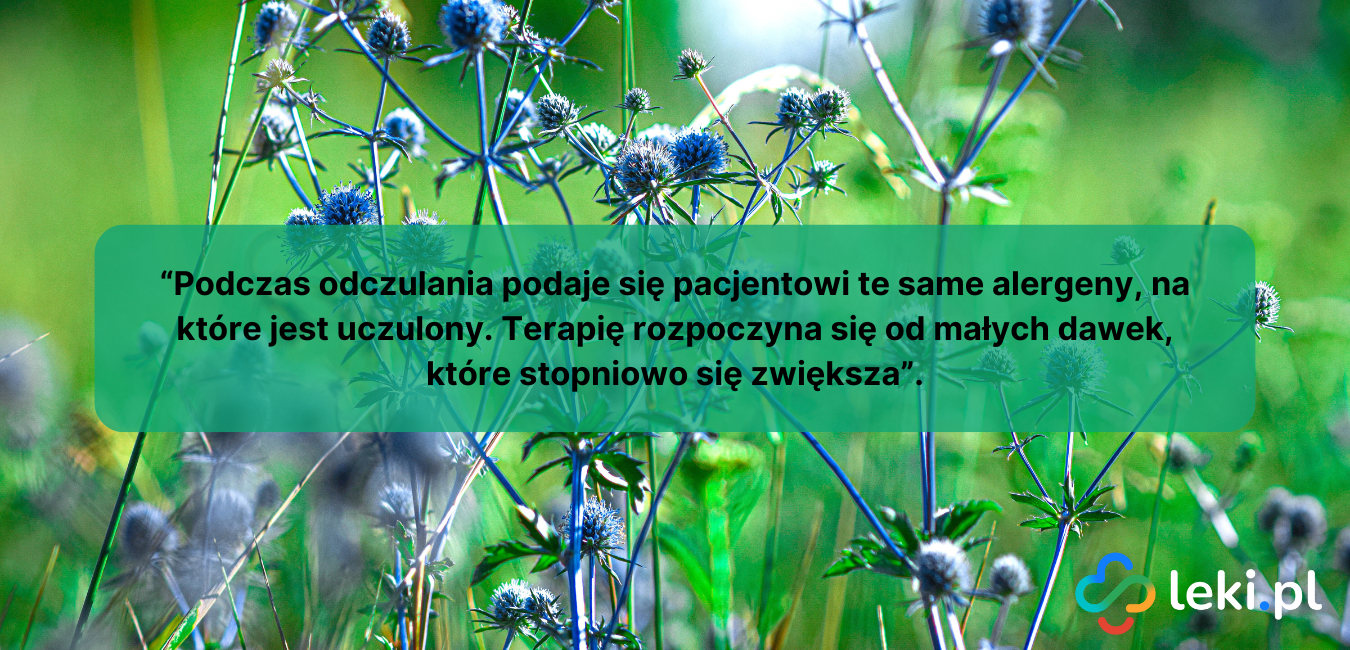 Staloral i odczulanie podjęzykowe.