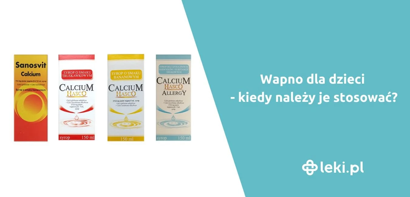 Wapno dla dzieci na wysypkę i alergię – skuteczność, dawkowanie, syropy