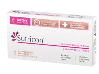 Zdjęcie produktu Verco Sutricon plastry silikonowe na blizny, 5 cm x, plaster