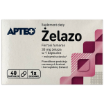Apteo Żelazo, kapsułki, 25 mg