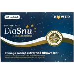 Dla snu z melatoniną, tabletki