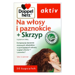 Doppelherz Aktiv na włosy i paznokcie + skrzyp, kapsułki