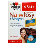 Doppelherz Activ na włosy + biotyna, kapsułki