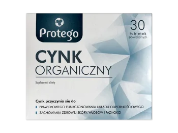 Zdjęcie produktu Protego cynk organiczny, tabletki, 15 mg