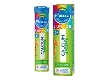 Zdjęcie produktu Plusssz Junior Calcium Complex, tabletki musujące