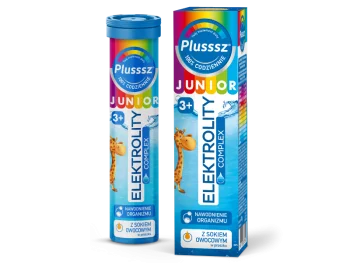 Zdjęcie produktu Plusssz Junior elektrolity complex, tabletki