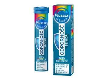 Zdjęcie produktu Plusssz Odporność Senior 100% Complex, tabletki musujące