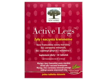 Zdjęcie produktu New Nordic Active Legs, tabletki