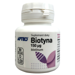 Apteo biotyna, tabletki do ssania, 150 µg