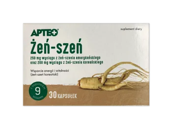 Zdjęcie produktu Apteo żeń-szeń, kapsułki