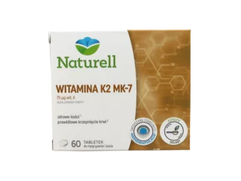 Zdjęcie produktu Naturell Witamina K2, tabletki, 75 µg