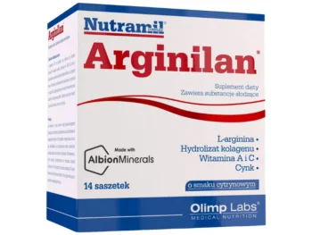 Zdjęcie produktu Olimp Arginilan, smak cytrynowy, proszek