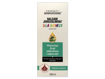 Zdjęcie produktu Balsam jerozolimski dla dzieci, syrop