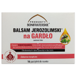 Balsam jerozolimski na gardło, pastylki do ssania