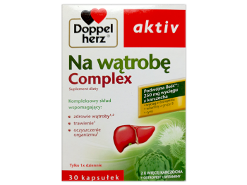 Doppelherz Aktiv na wątrobę Complex, kapsułki