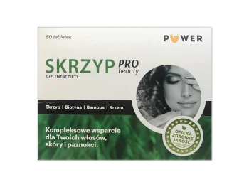 Zdjęcie produktu PUWER POLSKA Skrzyp Pro beauty, tabletki