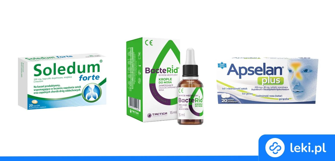 Co warto stosować na ból zatok?