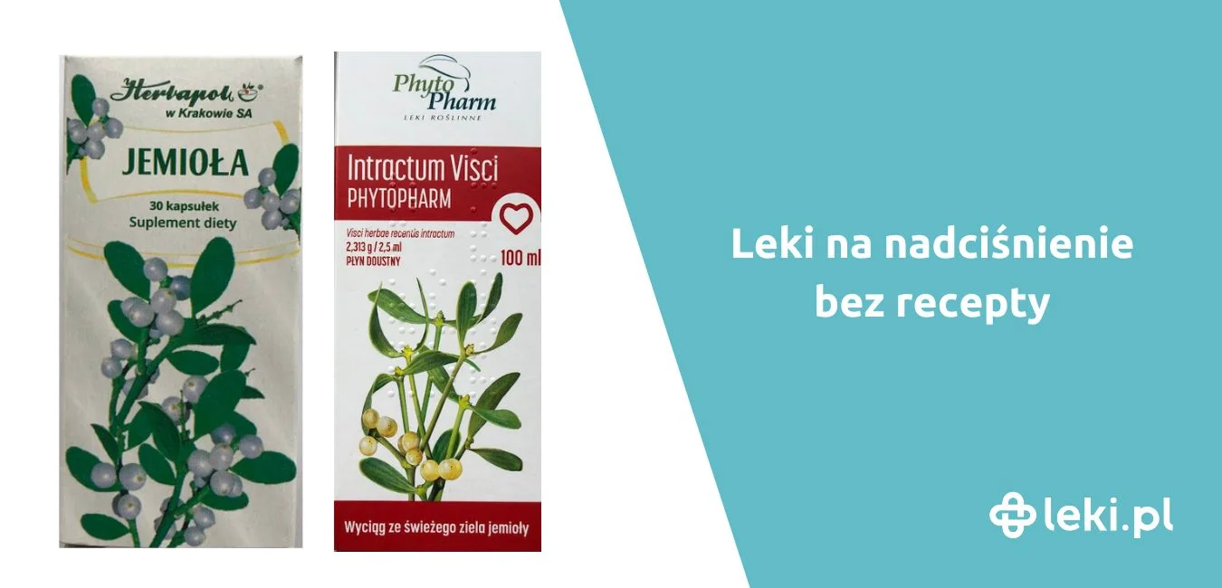 Leki na nadciśnienie bez recepty – jakie preparaty można kupić w aptece?