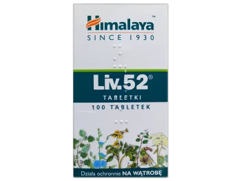 Zdjęcie produktu Himalaya Liv 52, tabletki
