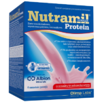 Olimp Nutramil Complex Protein, smak truskawkowy, saszetki