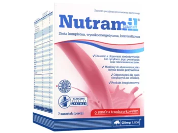 Zdjęcie produktu Olimp Nutramil Complex, smak truskawkowy, saszetki