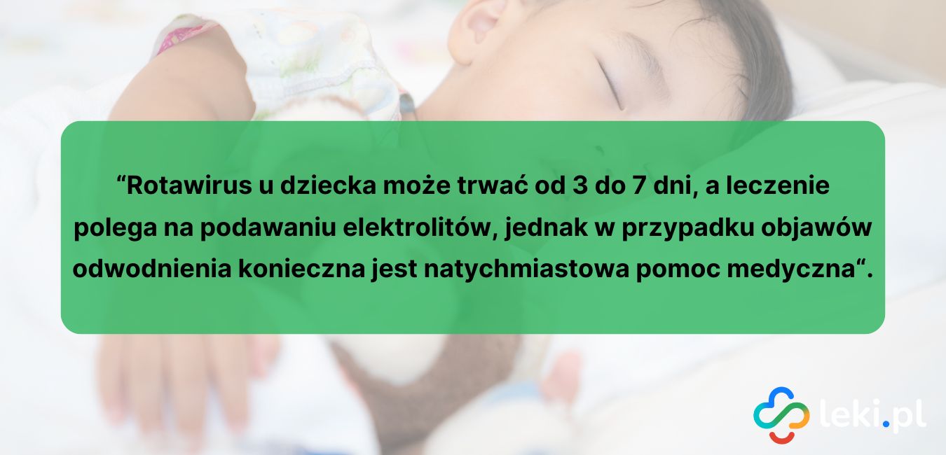 Rotawirus u niemowlaka (fot. Canva).