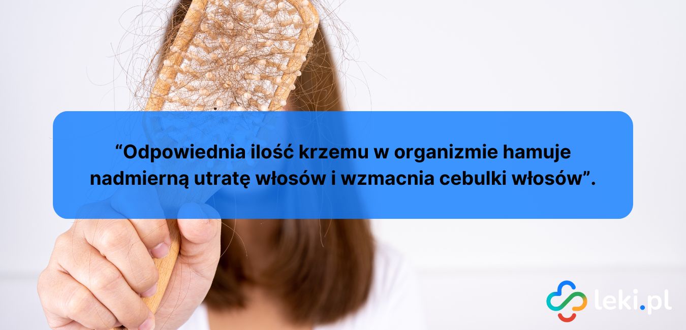 Krzem na włosy.