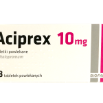 Aciprex, tabletki powlekane, 10 mg