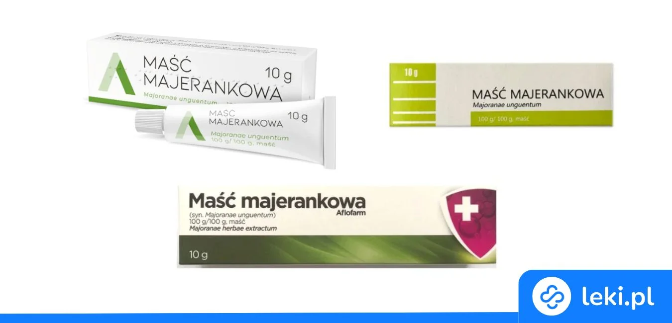 Maść majerankowa dla niemowlaka i dorosłych – na co pomaga i jak stosować?