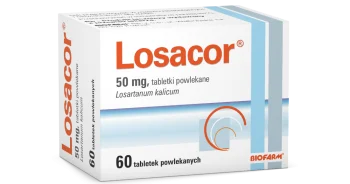 Zdjęcie produktu Losacor, tabletki powlekane, 50 mg