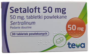 Setaloft, tabletki powlekane, 50 mg