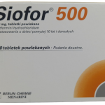 Siofor 500, tabletki powlekane, 500 mg
