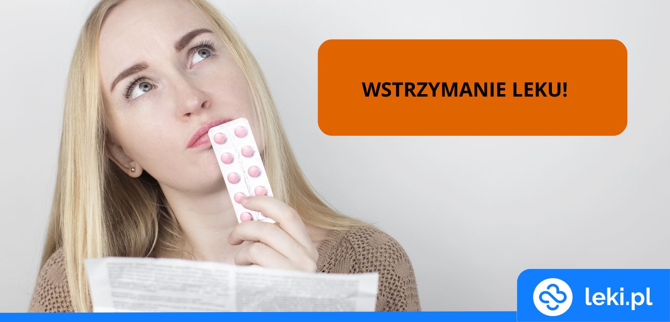 Wstrzymanie leku przeciwgorączkowego dla dzieci