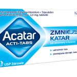 Acatar Acti Tabs, tabletki, 60 mg + 2,5 mg