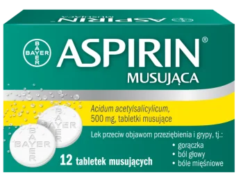 Zdjęcie produktu Aspirin musująca, tabletki musujące, 500 mg