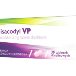 Bisacodyl VP, tabletki dojelitowe, 5 mg
