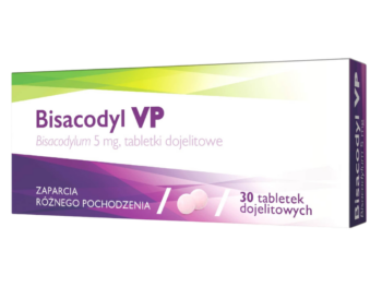 Bisacodyl VP, tabletki dojelitowe, 5 mg