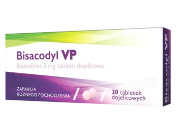 Zdjęcie produktu Bisacodyl VP, tabletki dojelitowe, 5 mg