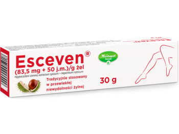 Esceven, żel, 83,5 mg + 50 j.m./g